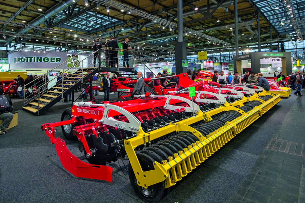 Техніка Pоttinger на міжнародній виставці Agritechnica–2017