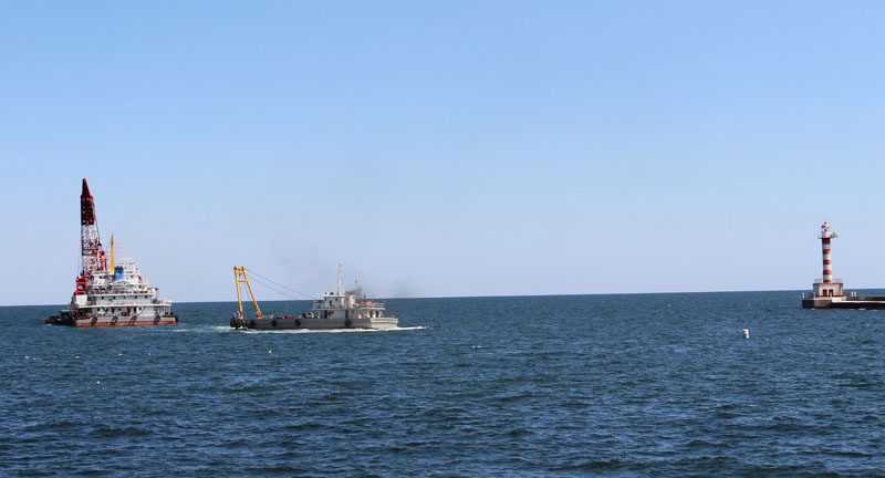 АМПУ завершила реконструкцію підхідного морського каналу в порту Чорноморськ
