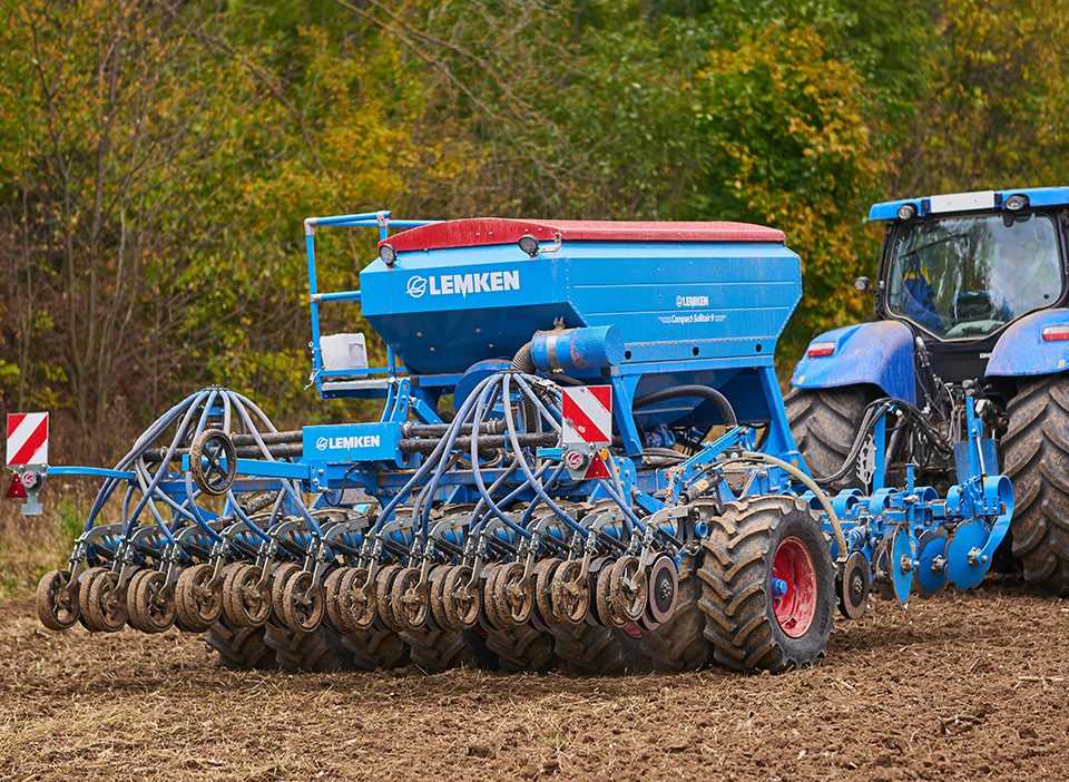 50 ц/га ячменю або як у господарстві Калина-Л тестували сівалку LEMKEN Solitair