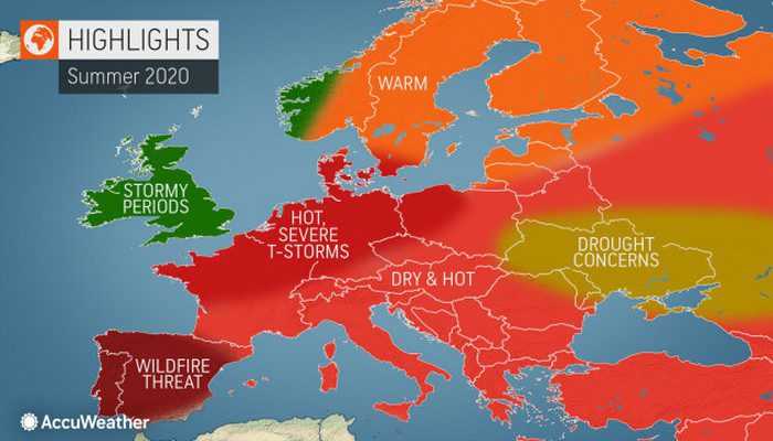 Від Франції до України: літо-2020 буде посушливим і спекотним