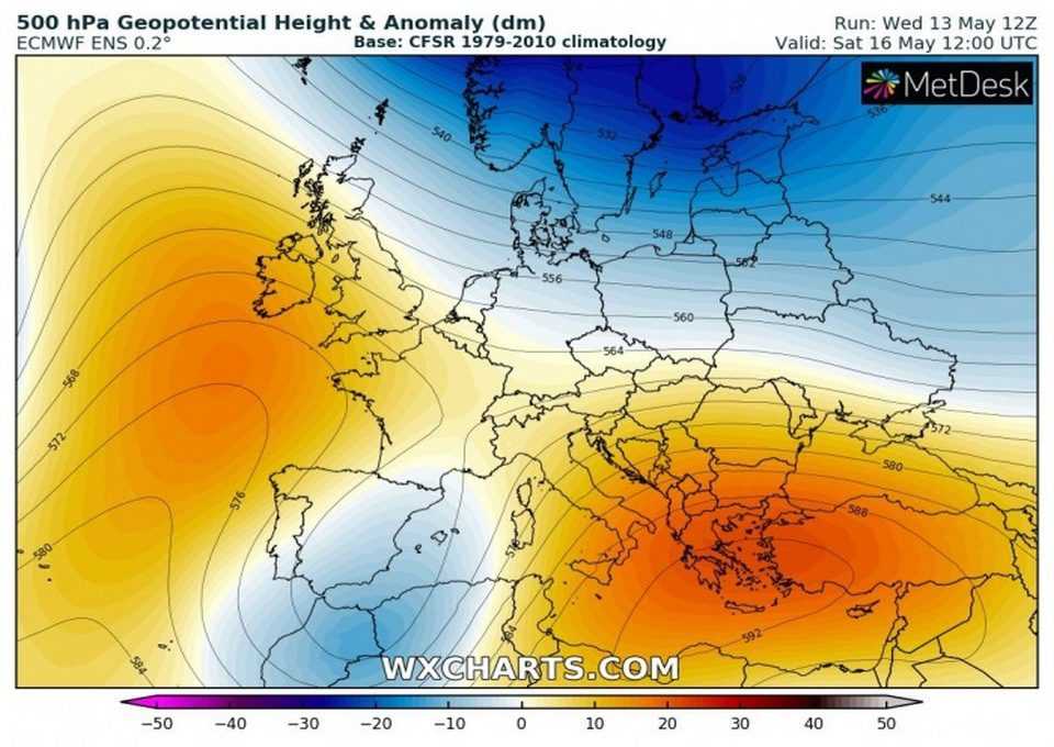 Величезна хмара пилу з Сахари накриває Європу