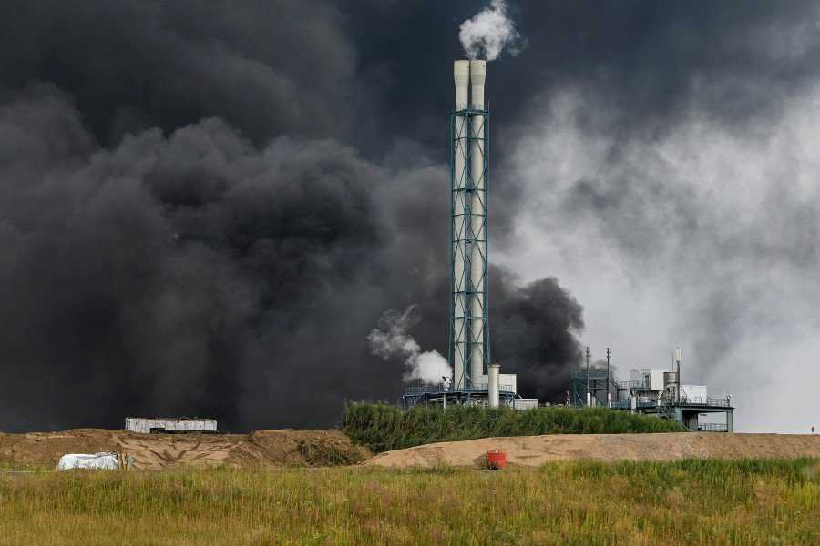 У Німеччині стався вибух на хімзаводі Bayer (відео)