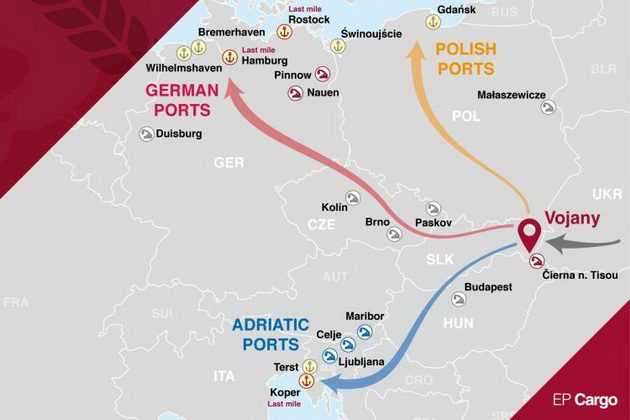 На українсько-словацькому кордоні відкрили новий зерноперевантажувальний термінал