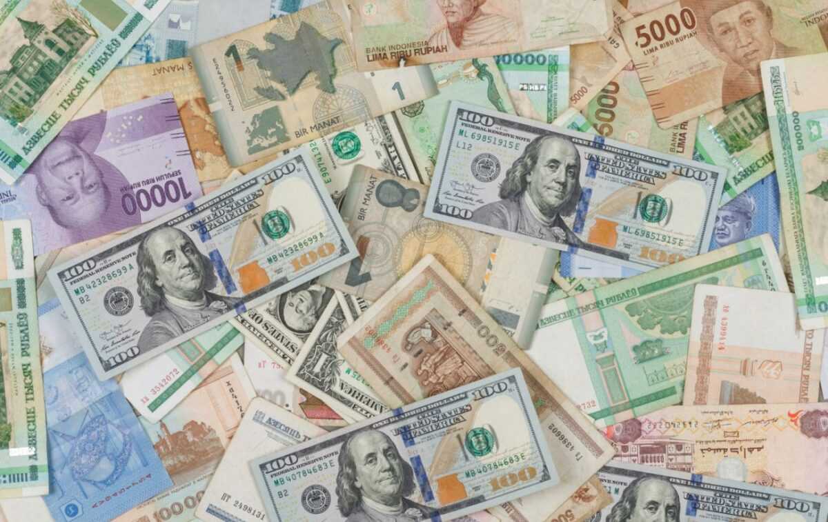 business financial concept stack money background flat lay 1300x820