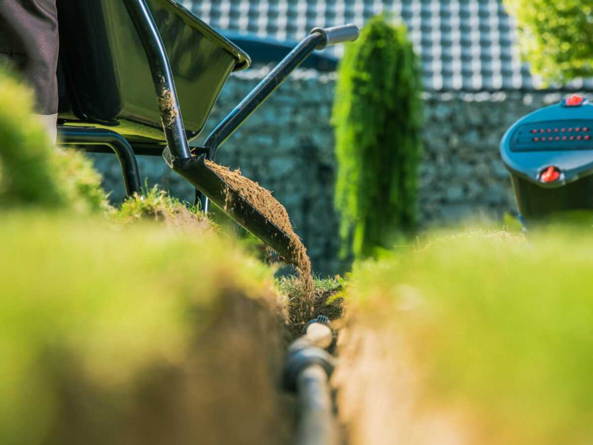 Building Garden Irrigation