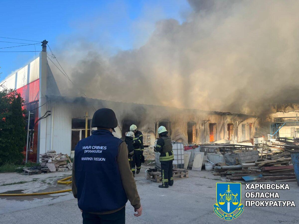 У Харкові внаслідок атаки РФ зруйновано великий мʼясокомбінат