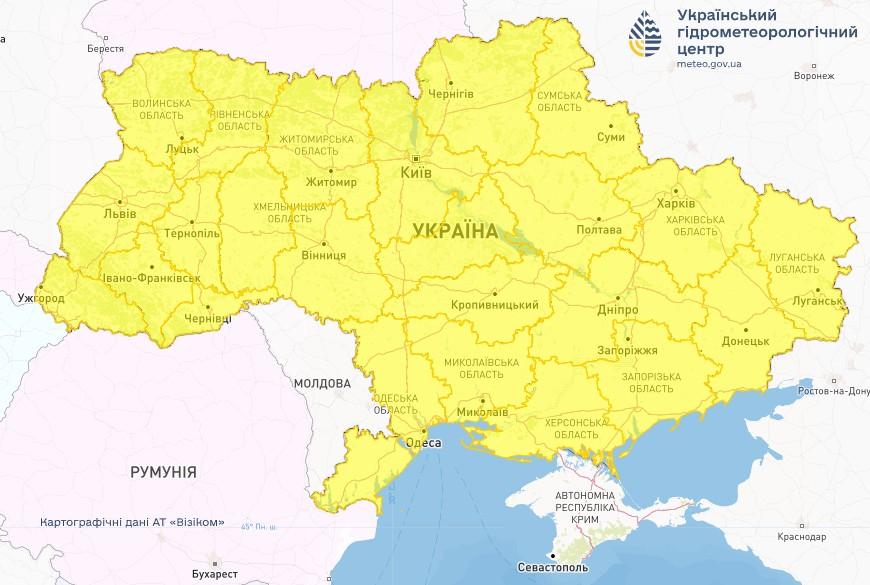 В Україну йдуть снігопади та морози: 15 лютого очікується ожеледиця і ускладнення на дорогах