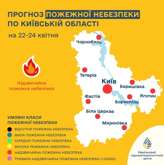 Погода 22 квітня: спека до +25°C та грози на заході – детальний прогноз по областях