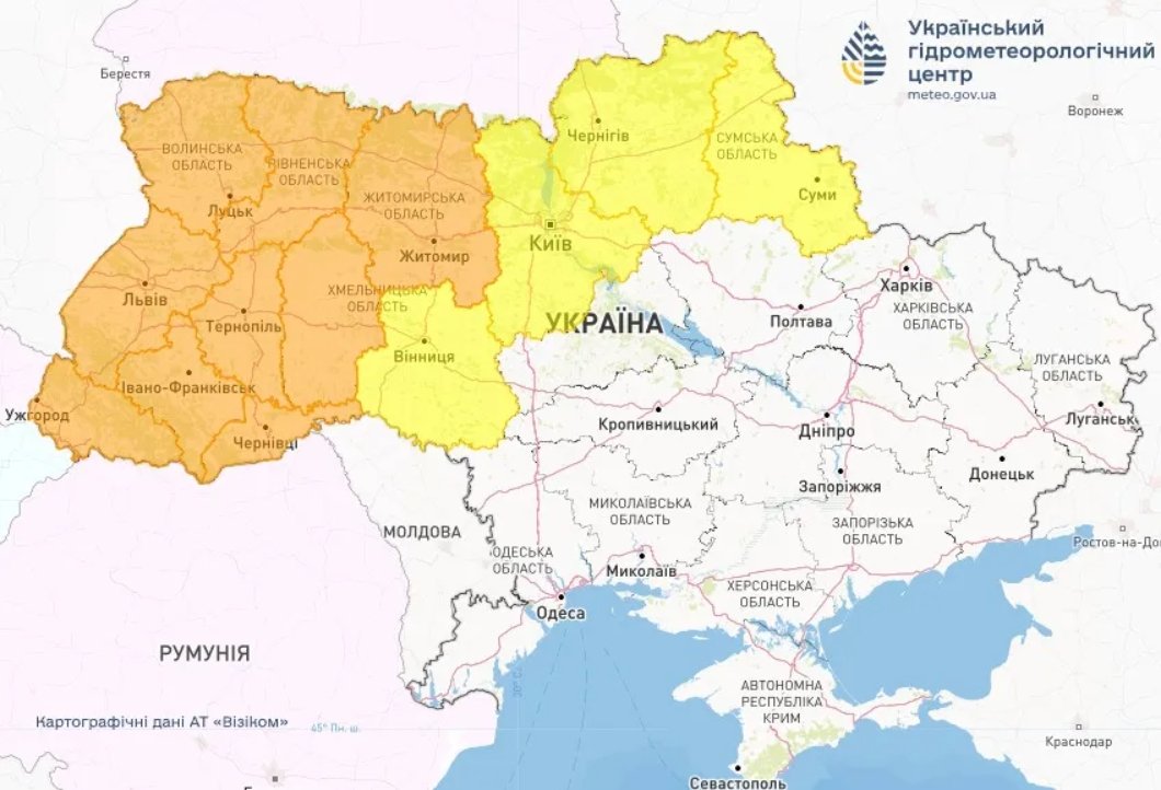 Дощі та заморозки 12 травня: яка погода чекає українців у понеділок