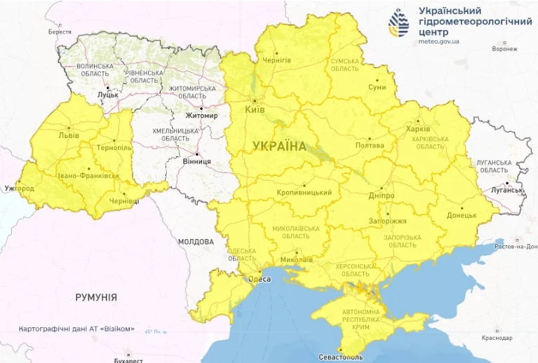Дощі та грози: якою буде погода в Україні 17 липня