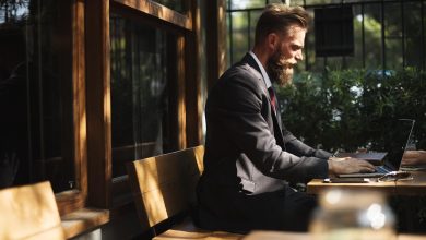 beard, business, business people, cafe, coffee shop, communication, connection, corporate, internet, laptop, man, online, person, suit, table, typing, working, business, business, business, business, business, corporate, corporate, corporate, corporate, typing