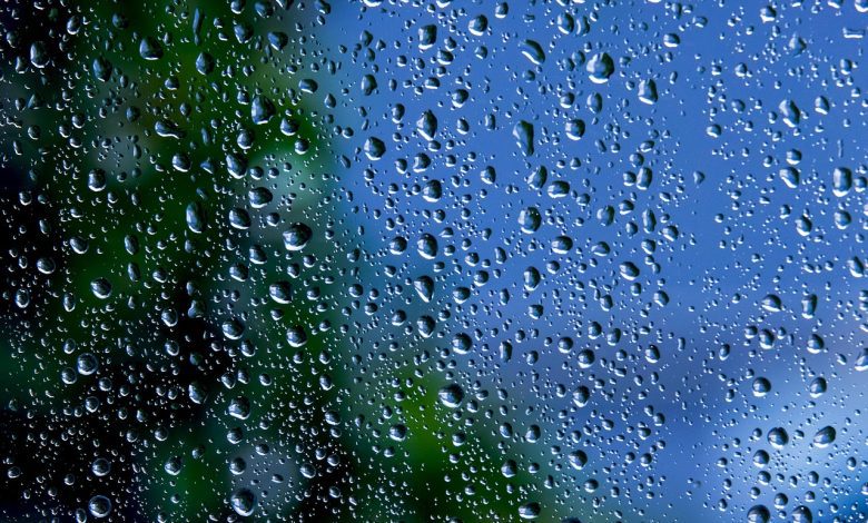 raindrop, glass, rain, window, wet, window glass, water droplets, nature, water, rainy, close up, waterdrop