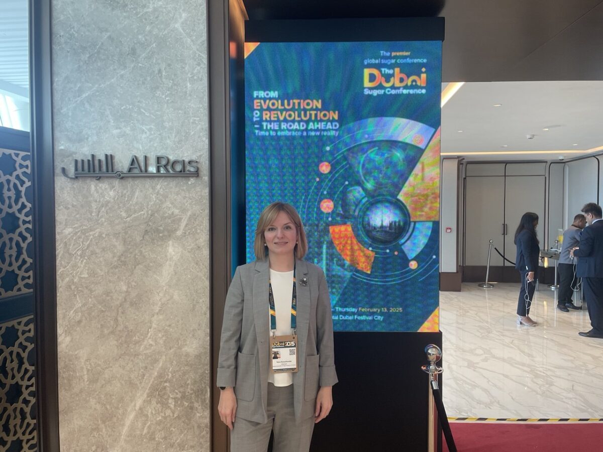 «Український цукор став видимим у світі. Це додає можливостей і збільшує відповідальність» - Яна Кавушевська