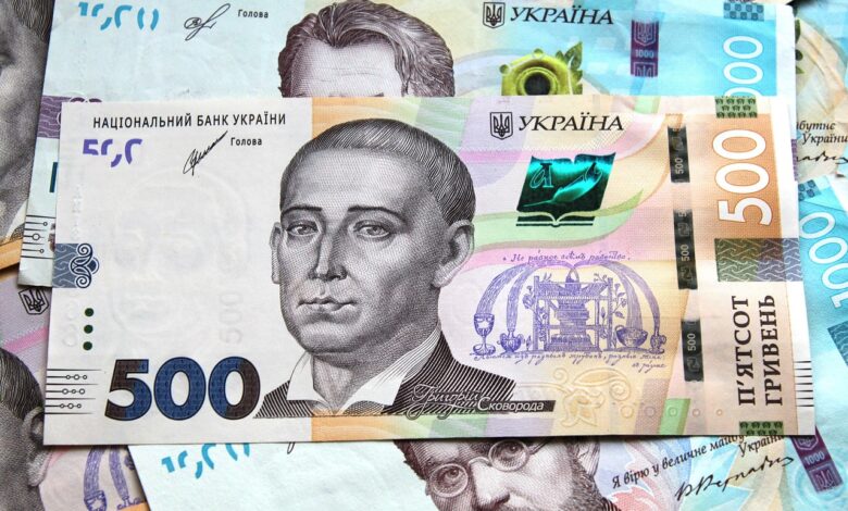 cash, money, hryvnia, bank note, ukraine, finance, credit, wealth, income, ukrainian money