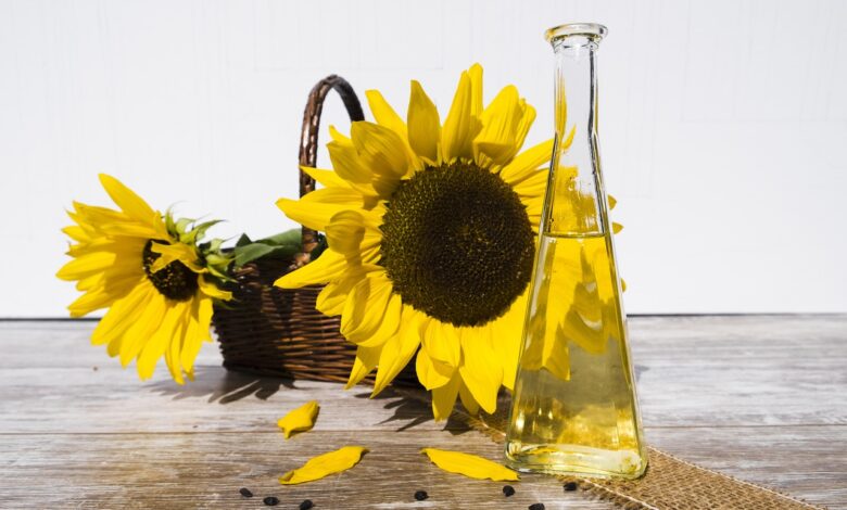 oil, sunflower oil, edible oil, flower wallpaper, food, nourishment, cook, sunflower, bottle, flower, plant, flora, yellow, summer, blossom, bloom, nature, bloom, sunflower seeds, kernels, beautiful flowers, flower background, seeds