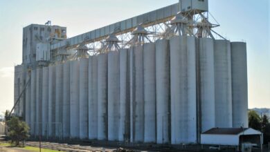 a large concrete structure