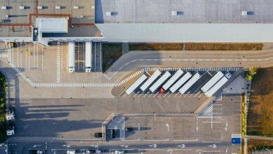 production, facility, logistic, distribution center, transit, truck, transport, top view, industrial, semi, aerial view, heavy, depot, germany, warehouse, container truck, shipping containers, storehouse, road, loading bay, factory, unloading, distribute, unload, europe, aerial photography, production, logistic, truck, truck, warehouse, warehouse, warehouse, warehouse, warehouse