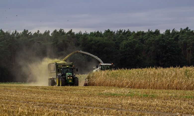 farmer, agriculture, farm, countryside, harvest, corn, claas, john deere, brown farmer, claas, john deere, john deere, john deere, john deere, john deere